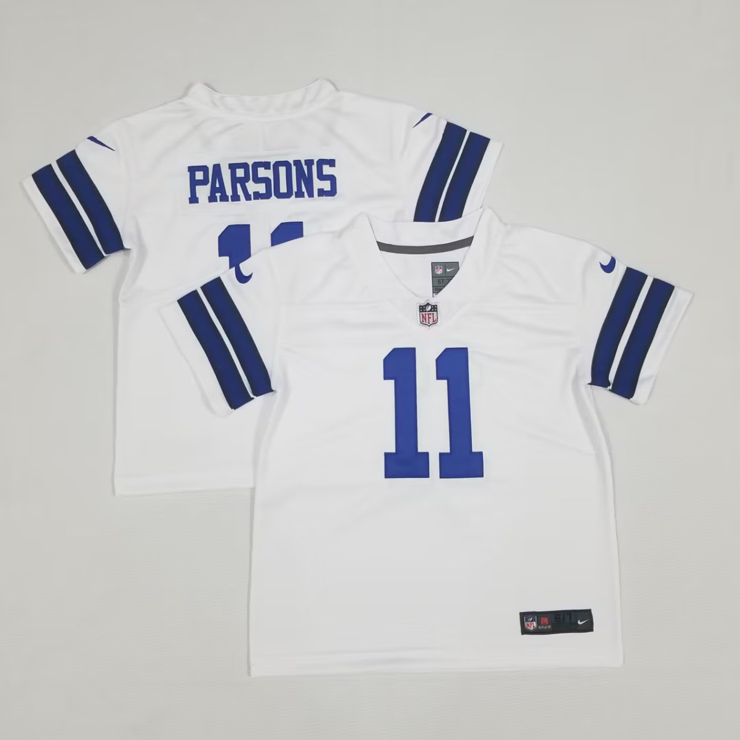 Toddler Nike Dallas Cowboys #11 Micah Parsons White Stitched NFL Vapor Untouchable Limited Jersey